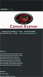 Mobile Screenshot of cannonexpress.com